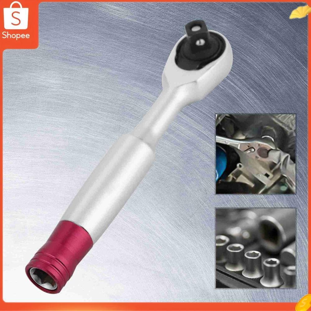 Hap Conjunto de chave de catraca Aumotop Professional de 1/4 de polegada com disco dentado de 72 compacto e mini