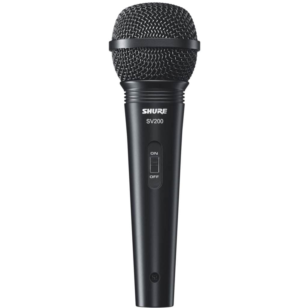 Microfone Com Fio Shure Sv200 Profissional Para Voz Canto