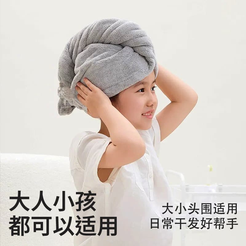 Xinjiang Algodão Puro Algodão Touca de Secagem de Cabelo Mulheres Espessadas Super Absorventes Touca de Banho de Secagem