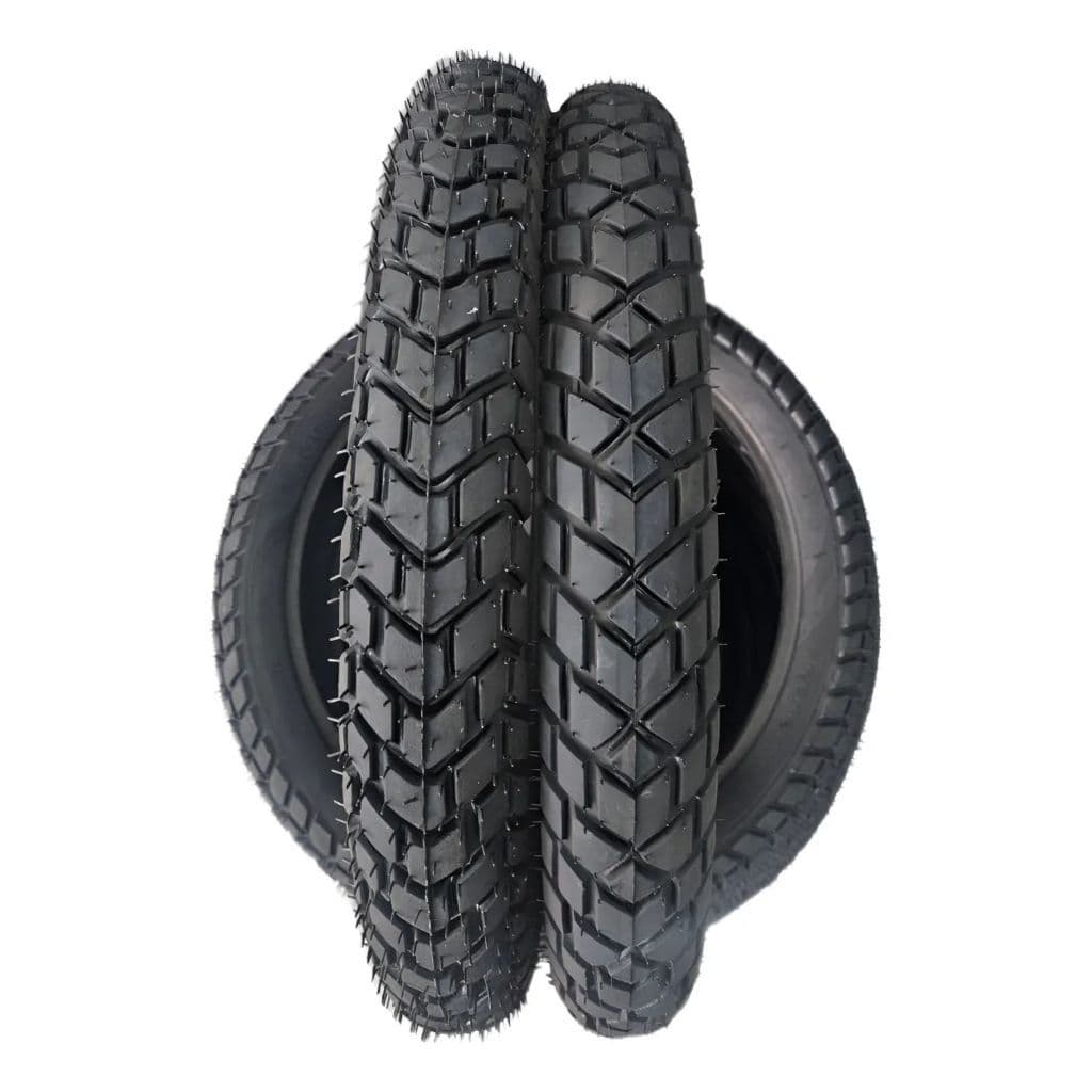 Pneu 90/90-18 + 275-18 Dianteiro/Traseiro Borrachudão Moto Honda Cg 99 Titan 2000 Fan 125 150 Ks Es
