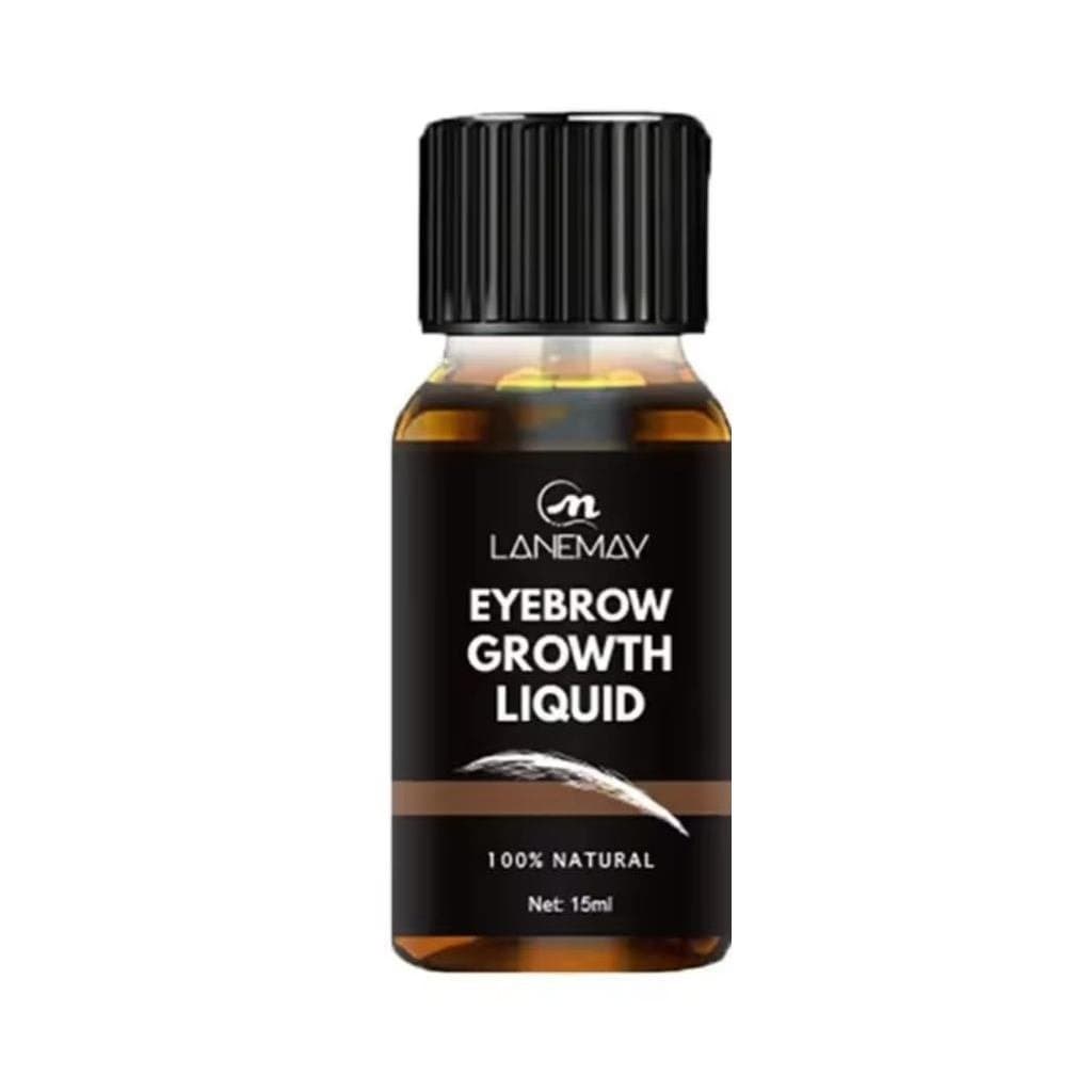 Sérum para Crescimento de Sobrancelhas Langmei, 15ml, extratos vegetais, contém Ganoderma, Ginseng, Gengibre e Polygonum