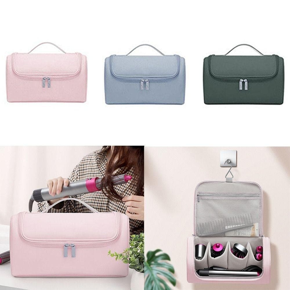 Bolsa de armazenamento para secador de cabelo BOLONI, bolsa de armazenamento antiderrapante para modelador de cabelo B4A