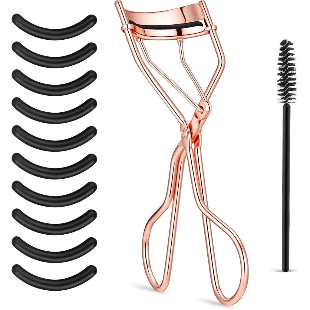 Curvador de Cílios com Almofadas, Curvador de Cílios de Qualidade Premium, Ferramenta Profissional de Maquiagem para Cíl