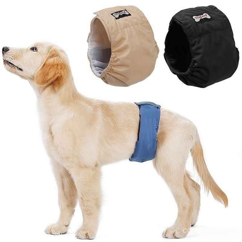 Fraldas Laváveis Para Cães Machos De Barriga Masculina À Prova D'água Masculinas Pequenos , Médios E Grandes