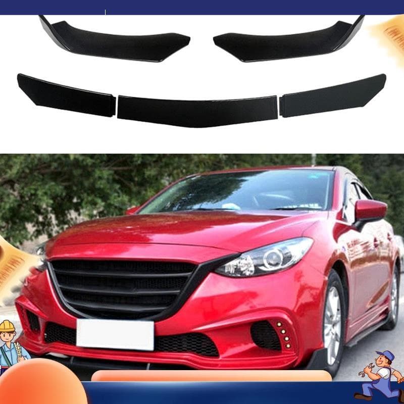 Kit De Corpo Para Lábios Dianteiros , Divisor Universal E-Choque De Carro , Difusor De Spoiler , Protetor Canard , Acaba