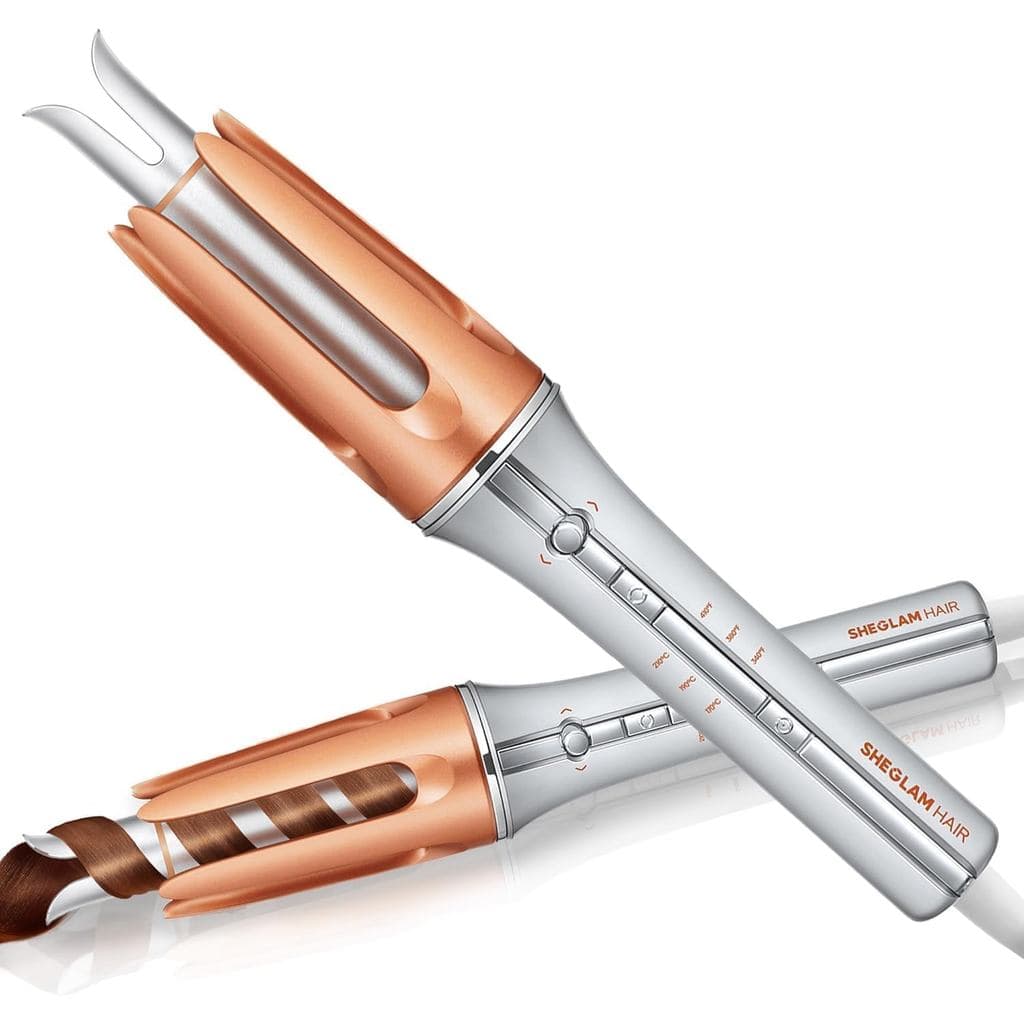 Modelador de cabelo automático SHEGLAM It-Curl, com revestimento cerâmico, 3 configurações de temperatura (170-210 ℃ ） °