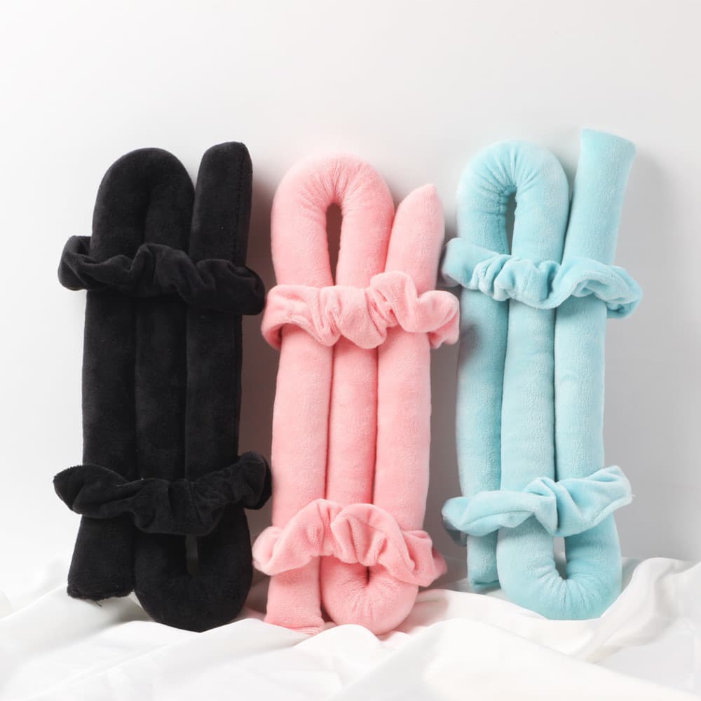 Modelador de cachos de cetim para uso noturno, modelador de cachos para dormir, ferramenta para ondas grandes, ferrament