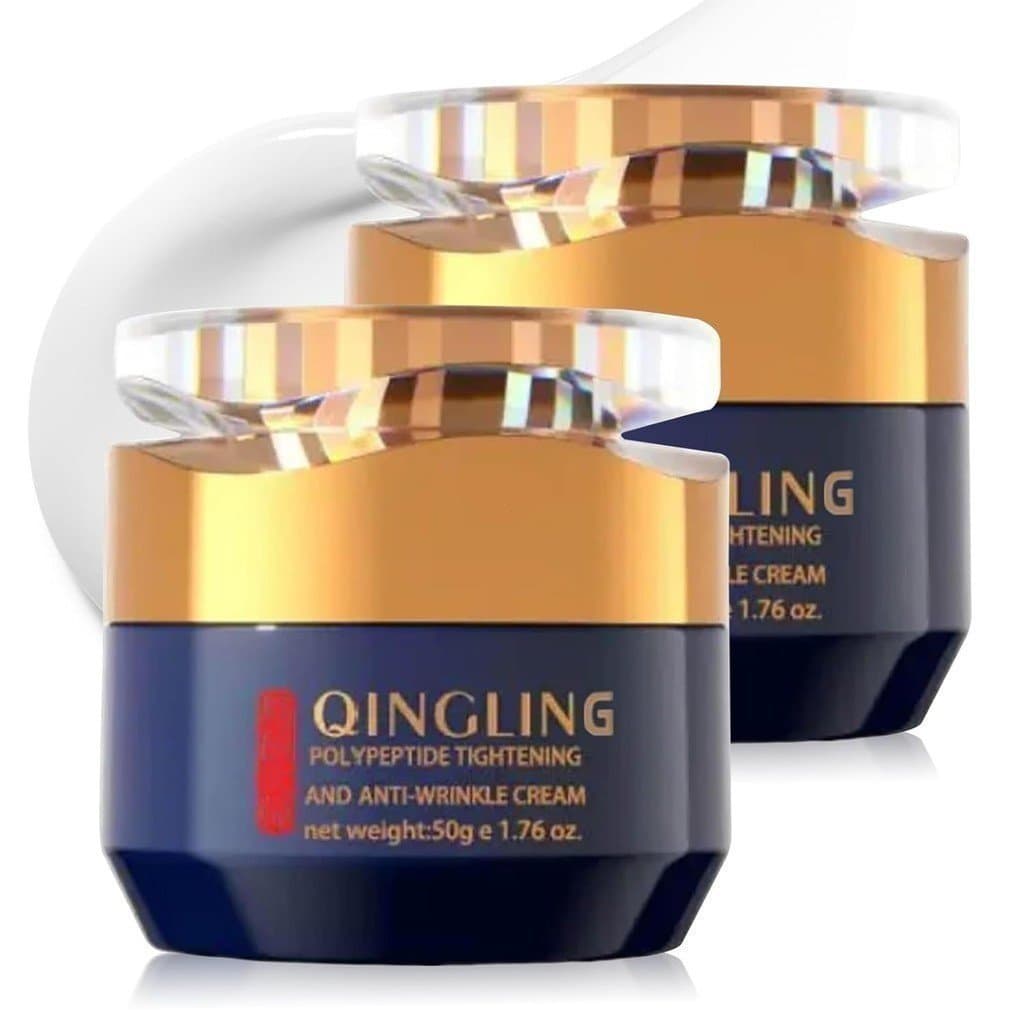 Creme anti-rugas Qingling, creme facial Qingling, creme removedor de rugas Qingling, creme firmador anti-rugas contendo