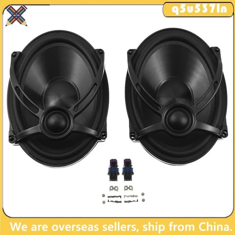 Tampa Do Alto-Falante Alforje Para Touring Caso Lateral Capa De Street Glide Road 1994-2022