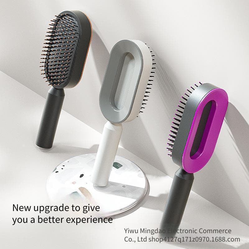 Escova com almofada de ar, escova com airbag, dedicada para cabelos longos de mulheres, anti-queda de cabelo, escova de