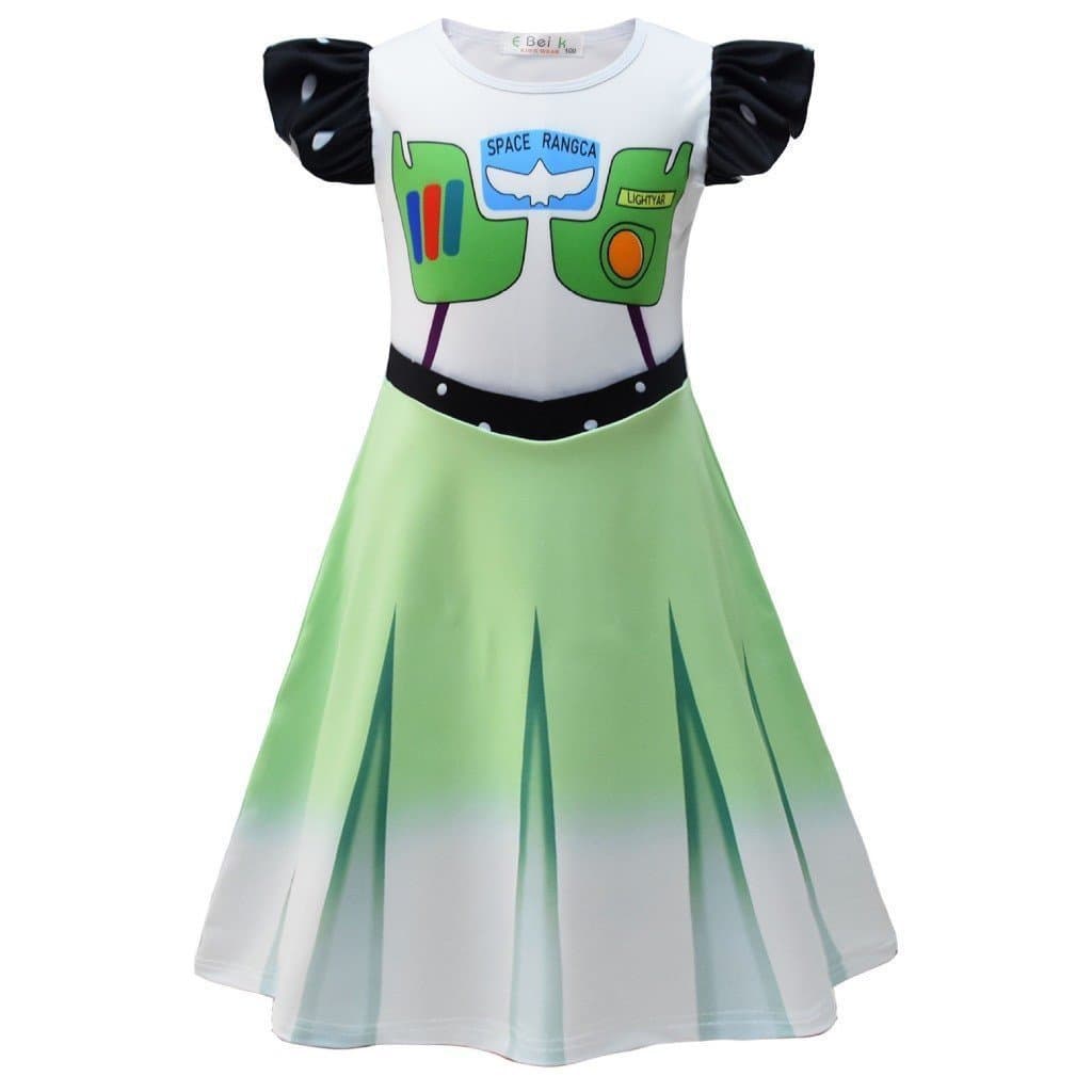 Vestido de Princesa de Verão para Meninas, Fantasia de Halloween para Apresentações Teatrais TK4N VOYM