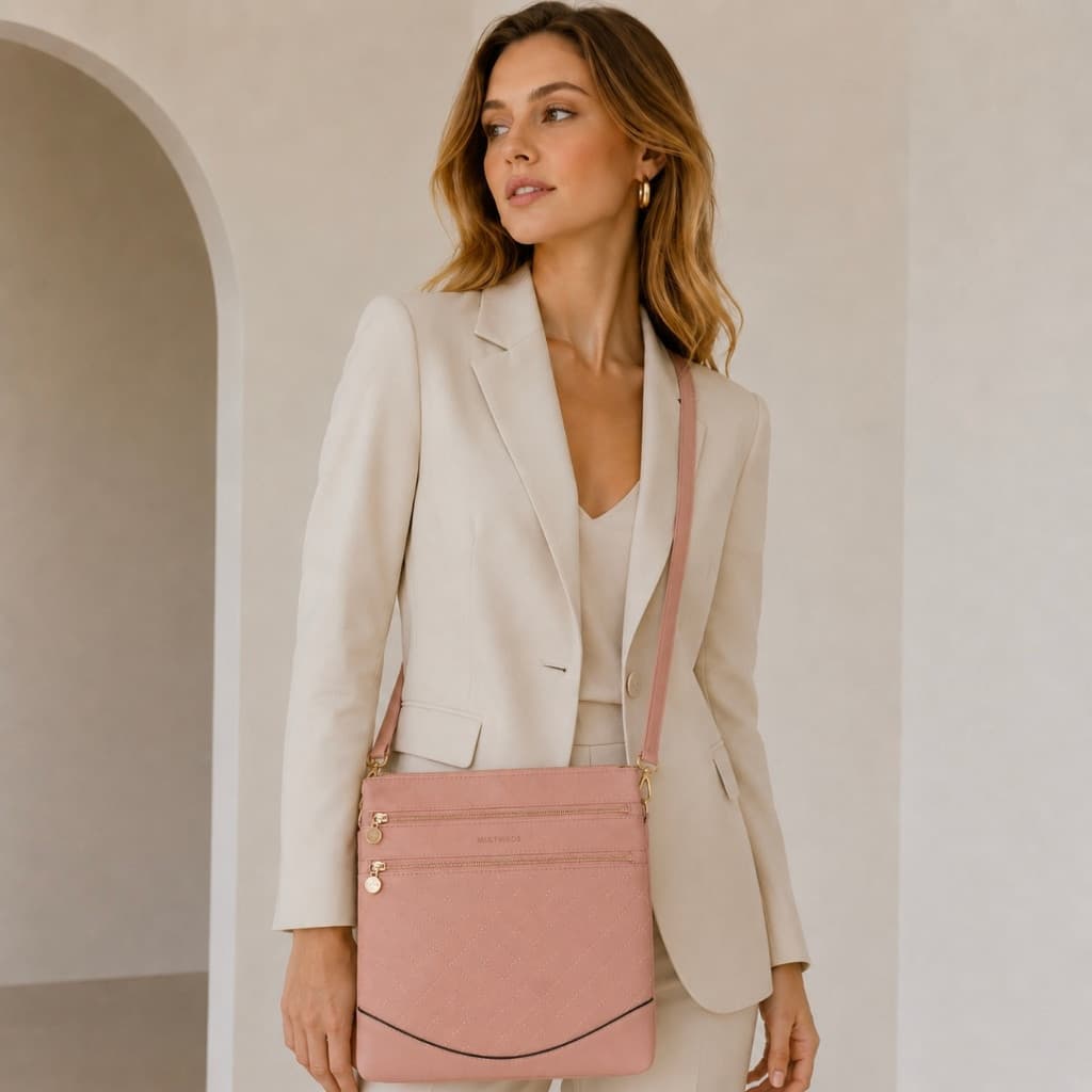 Bolsa De Couro De Ombro Grande Feminino Trabalho Dia Dia PU Vintage