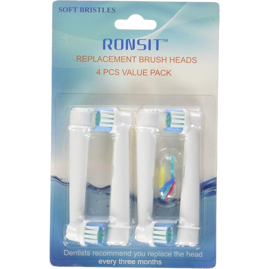 Cabeças de Escova de Substituição Ronsit Compatíveis com Escova de Dentes Elétrica, 4/8/12/16/20 Unidades para Cuidados