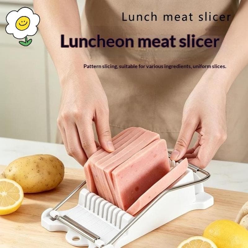 maoting } Base Antiderrapante Almoço Cortador De Carne Afiado Alimentos Para Presunto Ovo Cozido Queijo Macio Acessório
