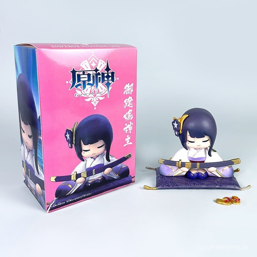 Figura de Menina Estilo Antigo Thunderbolt, Personagem Espadachim Bidimensional, Ornamento Colecionável de Mesa