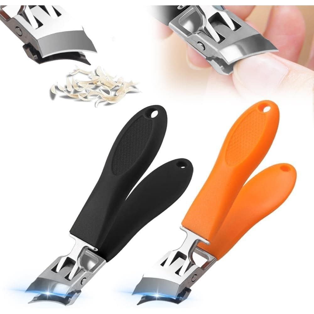 Cortador de Unhas Inclinado com Abertura Larga Anti-Respingo, Cortadores de Unhas para Unhas Encravadas, Cortadores de U