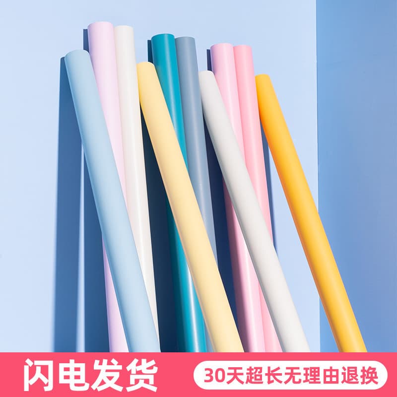 Papel de parede de cor sólida de 5m autoadesivo para sala de estar, quarto, renovação de parede quente, papel de parede