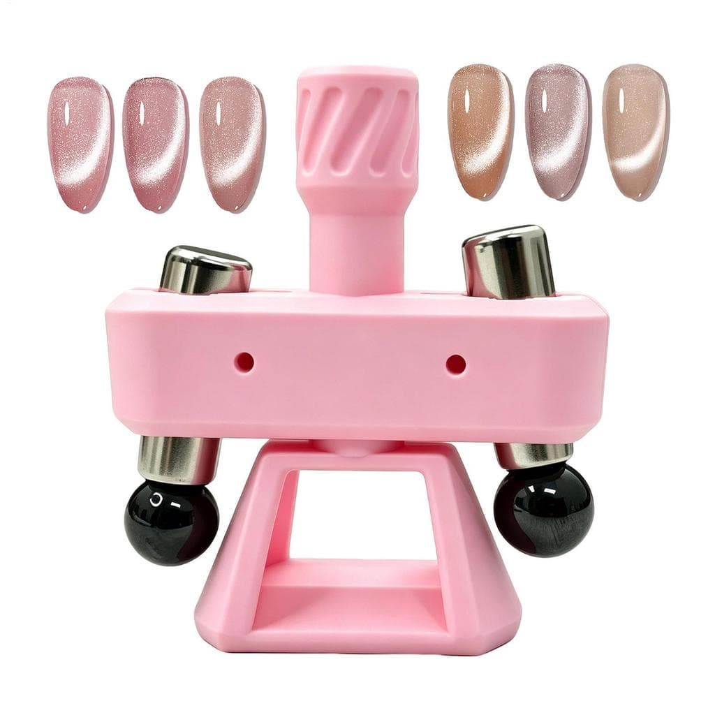 Ímã De Unhas De Gel Portátil 360 ​ Contas De Vidro Rotativas Automáticas , Ferramentas De Design Para Mulheres , Meninas
