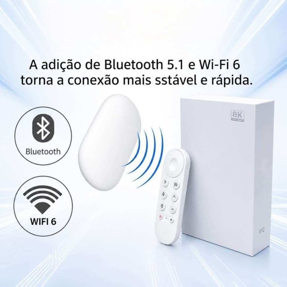 Kit Controle vêDOZE Uni Interativo TV com Fonte tds VêDOZE 8k