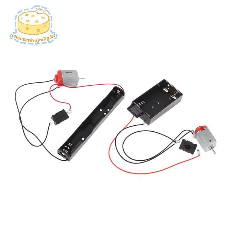 cheesenhujm2g 130 Kit De Motor Com 2 Suportes E Interruptor De Bateria , Mini Modelo Eletrônico DIY De 16500 Rpm BR