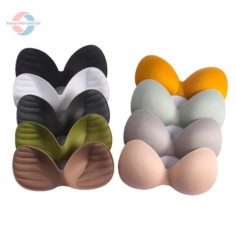 tue Biquíni Feminino Acolchoado Inserções Sutiã Intensificador Push Up Peito Almofada Invisível BR