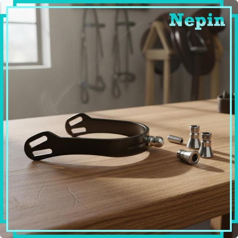 [Nepin] Correias De Espora Equestre De Pescoço Ajustáveis Acessórios Esportivos De Equitação Confortáveis Para