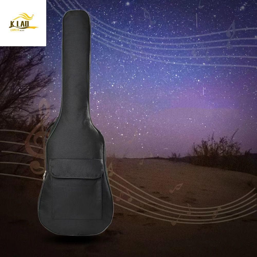 Bolsa Para Baixo Elétrico KLAOSD , De Guitarra À Prova D'água Em Tecido Oxford Elétrica Com Estojo Macio