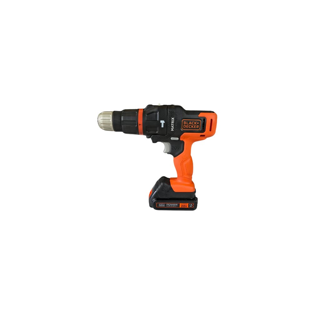 Parafusadeira/Furadeira Matrix  20V MTX20K3B Black Decker - Tarugão