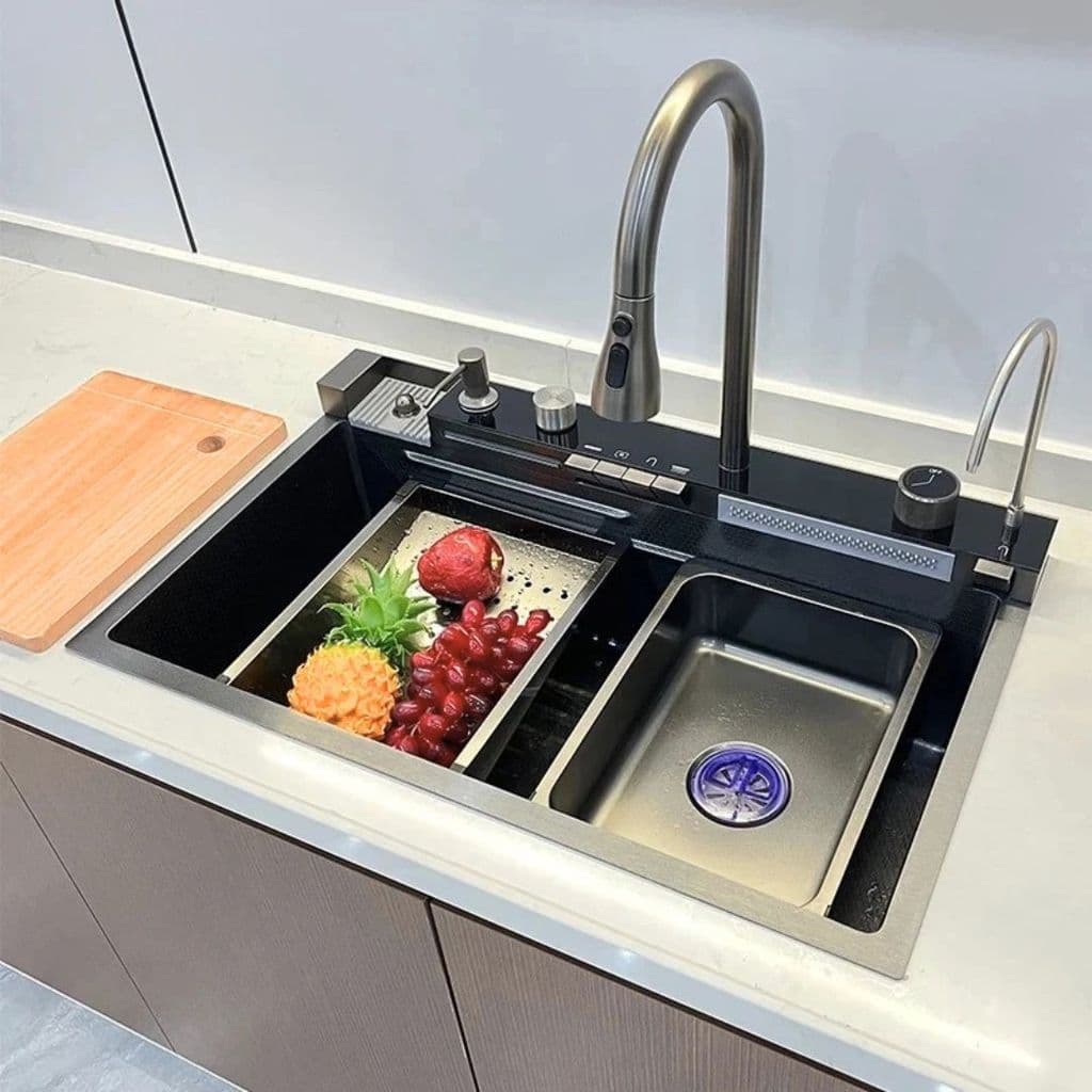 CUBA PIA GOURMET PREMIUM TORNEIRA CASCATA C/LAVADOR DE COPOS