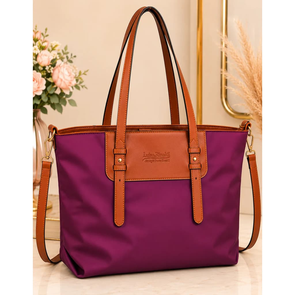 Bolsa Feminina De Ombro Com Alça Transversal Sacola Notebook