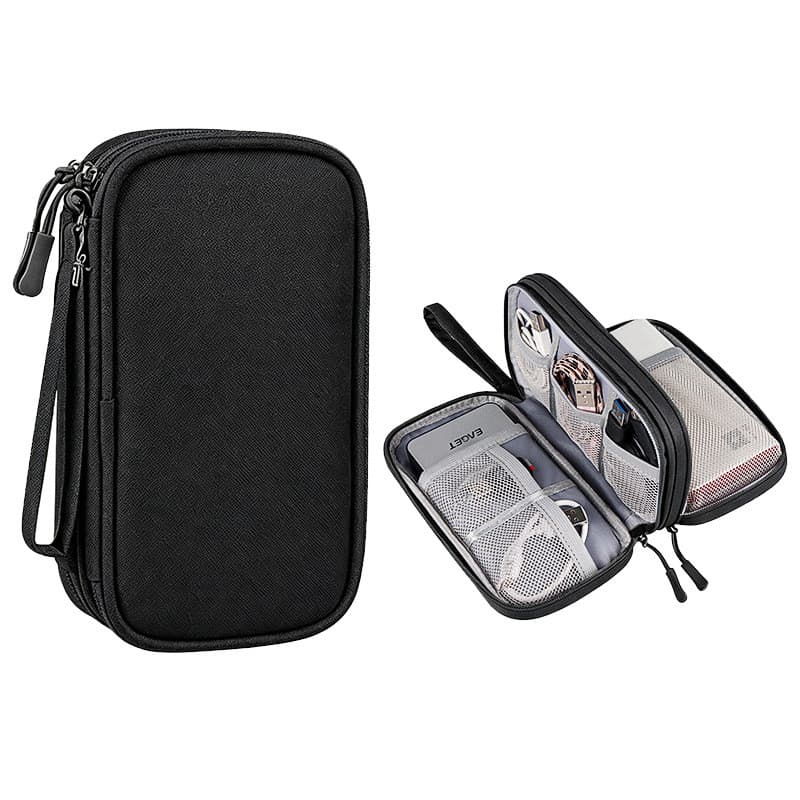 Bolsa de armazenamento de viagem Bolsa de armazenamento de cabo de dados de tesouro de carregamento Bolsa de pano de ban