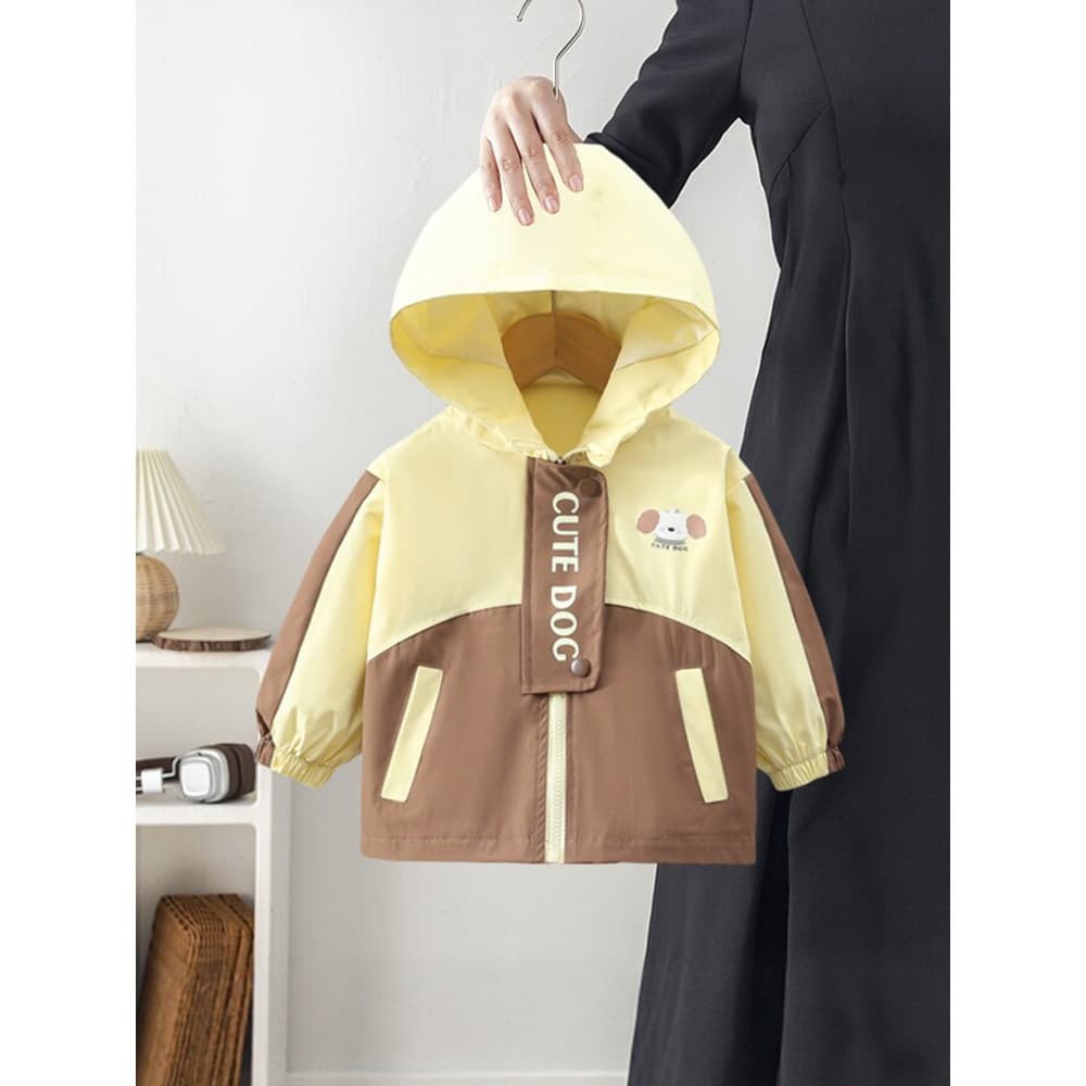 Meninos jaqueta outono jaqueta Outing crianças roupas 2026 novo estilo bebê início do outono topo bebê primavera outono