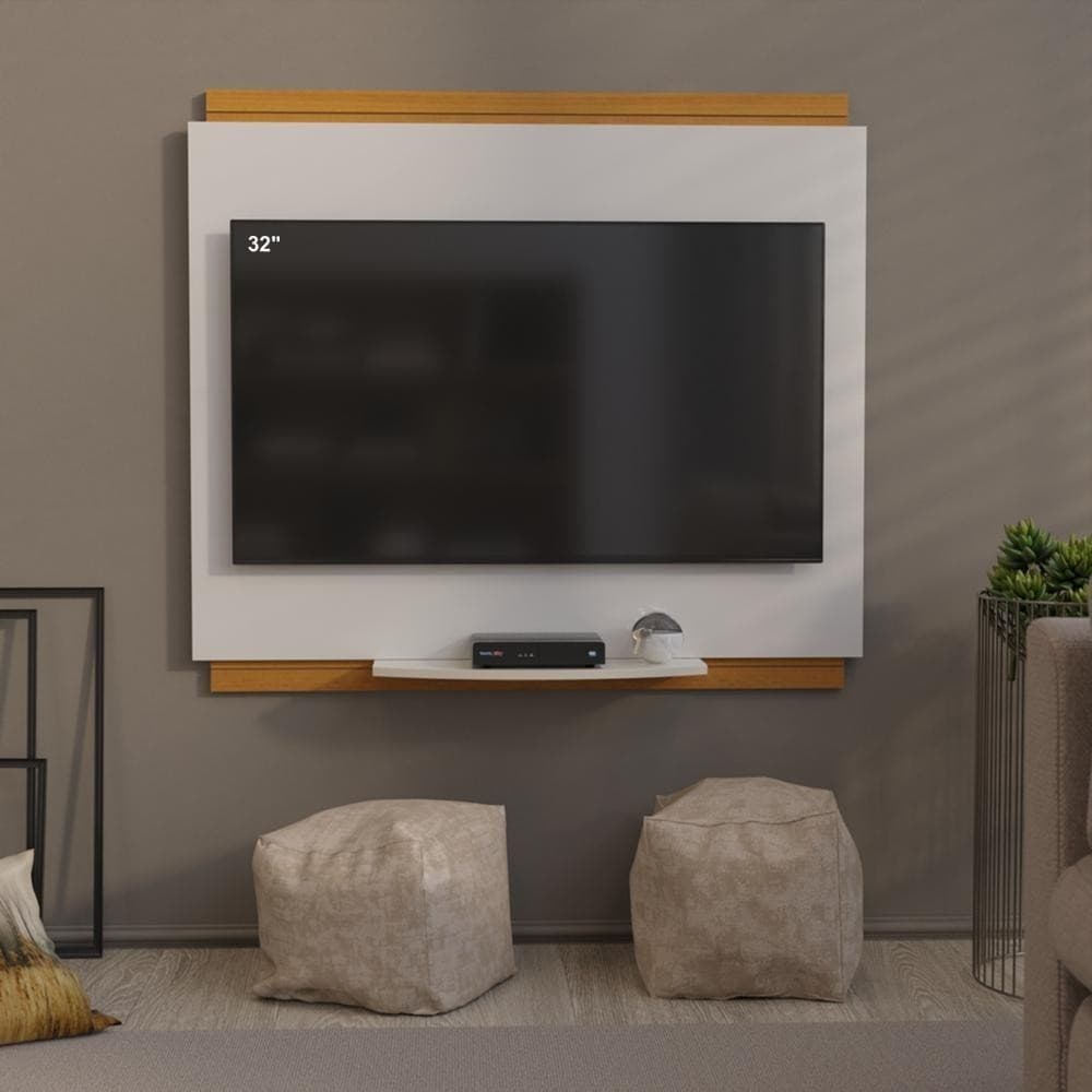 Painel Suspenso para TV até 40 Polegadas Para Quarto Sala e Area Gourmet - Diversas Cores - Lojas Moveis & Estilo