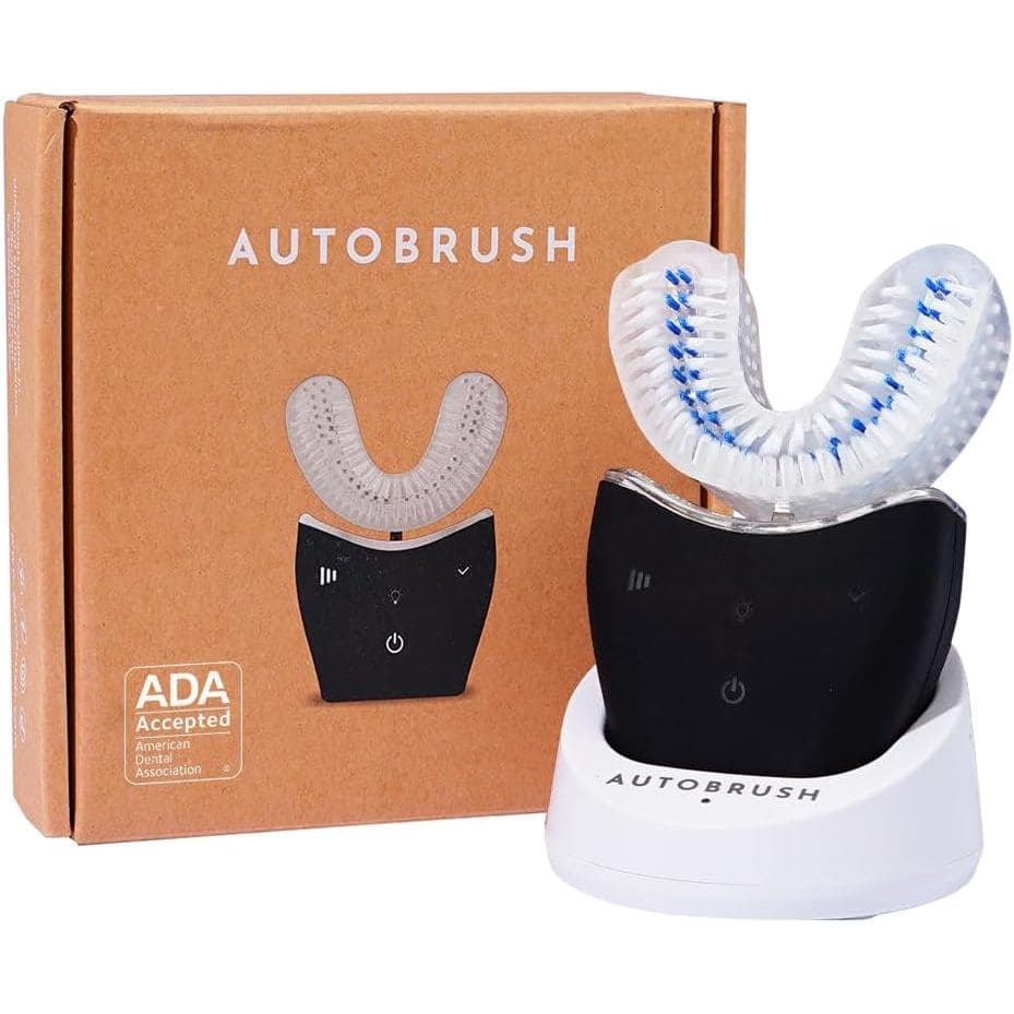Escova de Dentes Elétrica Autobrush Sonic Pro – Única escova em formato de U aceita pela ADA, clinicamente comprovada co