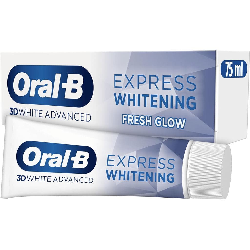 Pasta de Dente Oral-B 3D White Advanced Express Whitening Fresh Glow 75ml