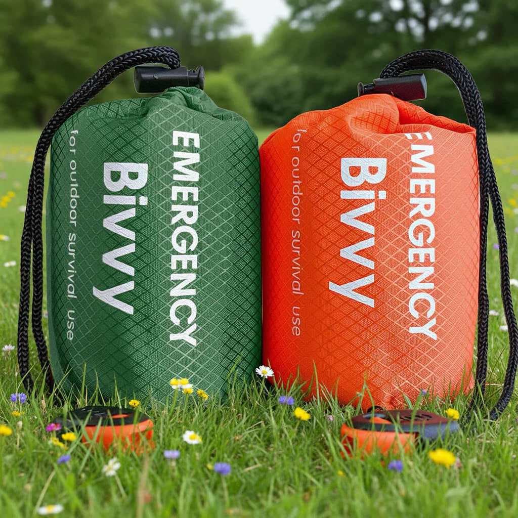 Saco de dormir de emergência portátil, saco térmico à prova d'água, saco de dormir para camping, equipamento de sobreviv