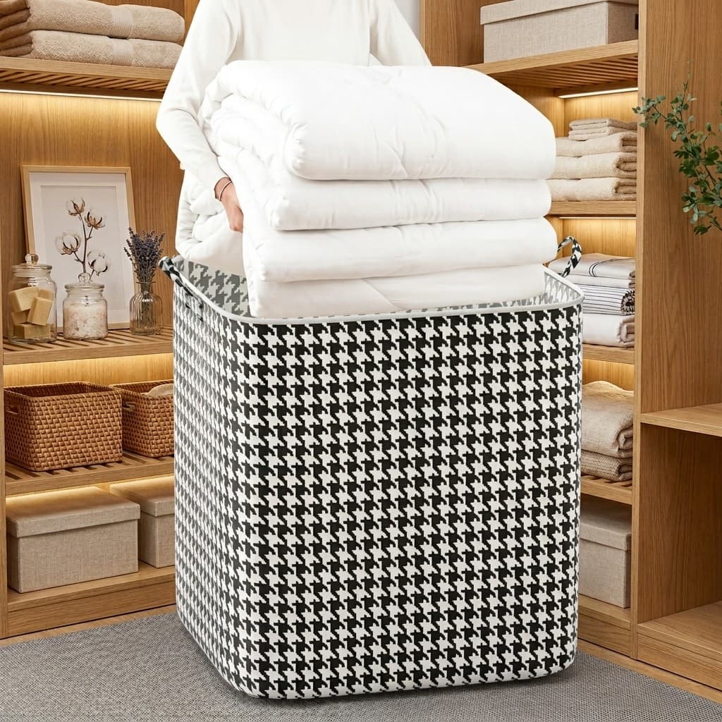 Saco De Armazenamento 110L Extra Grande Para Edredom E Roupas De Inverno