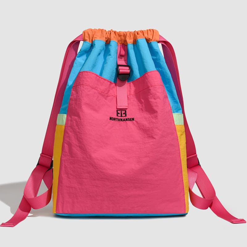 2026 Primavera Novo Estilo Mochila Esportiva Para Caminhadas Ao Ar Livre , Cor Contrastante , Leve , Portátil Ciclismo D