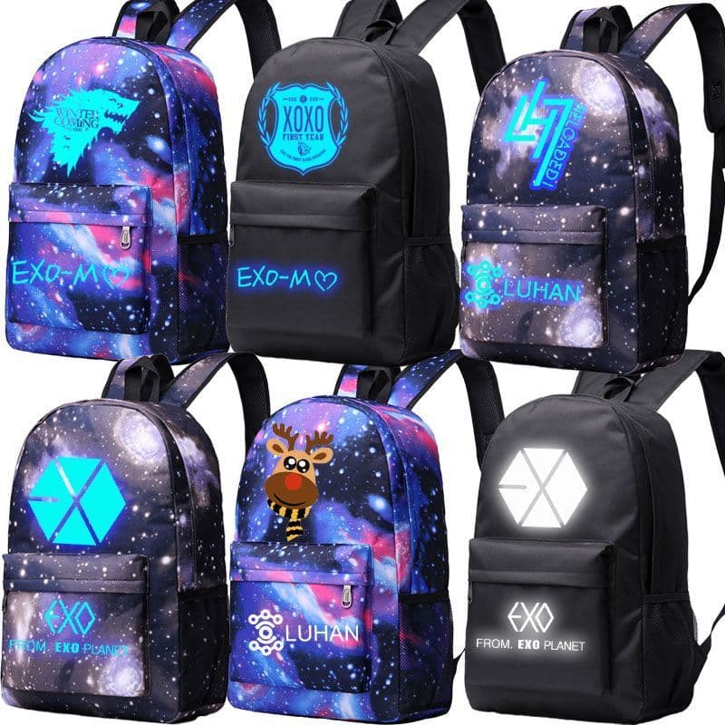 Mochila óptica feminina masculina mochila faculdade escola secundária escola primária estudante edição mochila de viagem