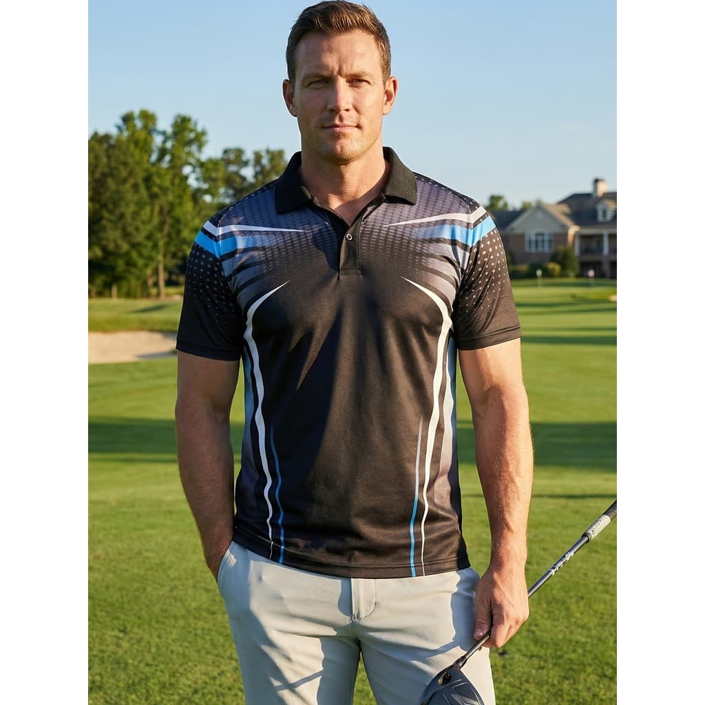Camisa Polo esportiva masculina paul camisa de manga curta seca cabido tênis golfe boliche paul pena camisa padrão LSL37