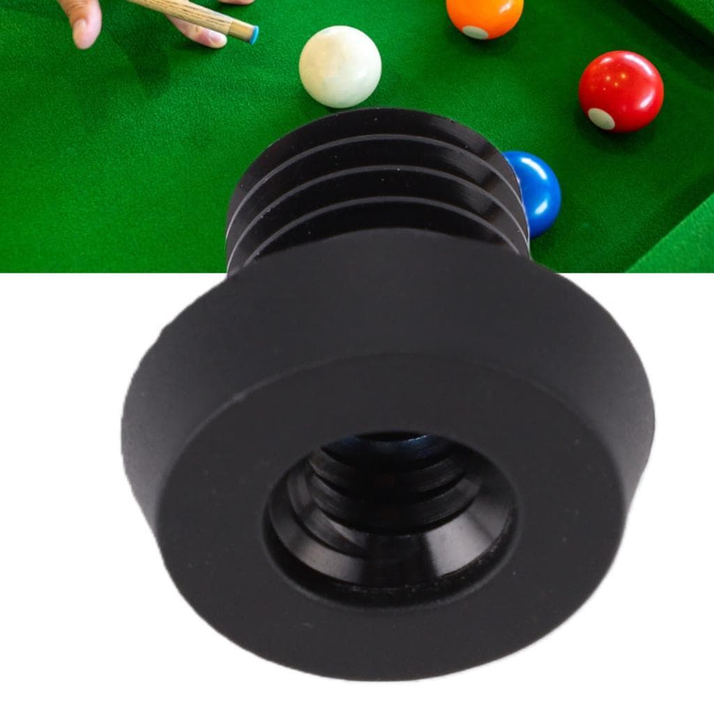 BestautyMall01-BR Tampa inferior do taco de bilhar Plugue de plástico Protetor de pára-choques para piscina Cauda para