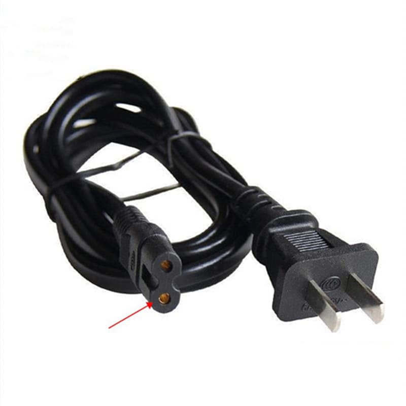AC220V teclado eletrônico cabo de alimentação conexão Plug duplo buraco Universal Yongmei nova rima pequeno anjo Meike A