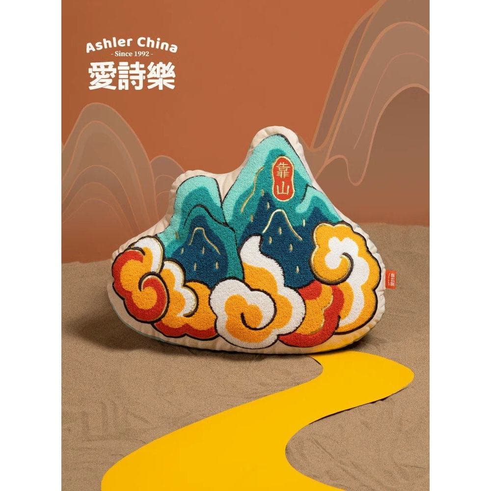 Aishile {Backer} Travesseiro Dunhuang Ornamentos Criativos Culturais Na Moda Nacional Almofada de Montanha Sofá de Escri