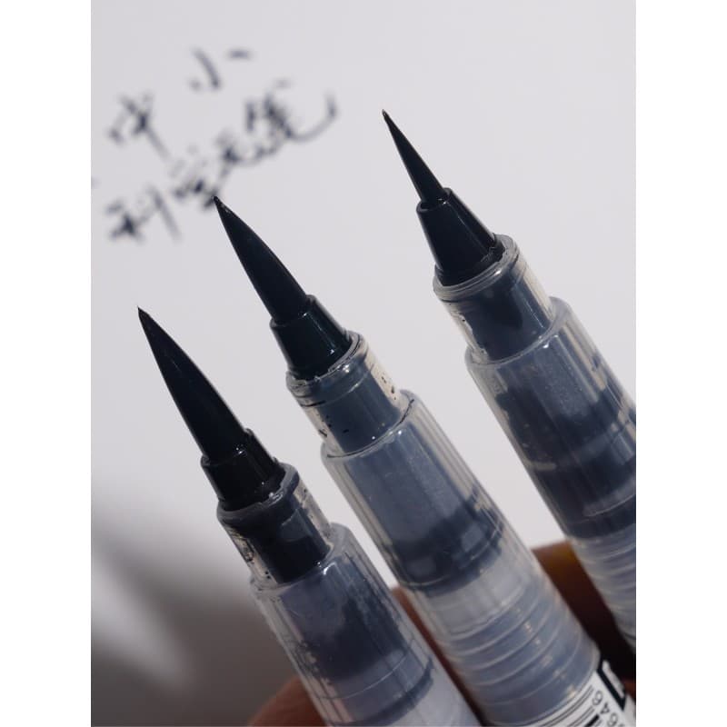 Saco de tinta substituível Pintura Pincel científico Pintura Esboço Pincel Caligrafia Linda Caneta Personagem fino Perso