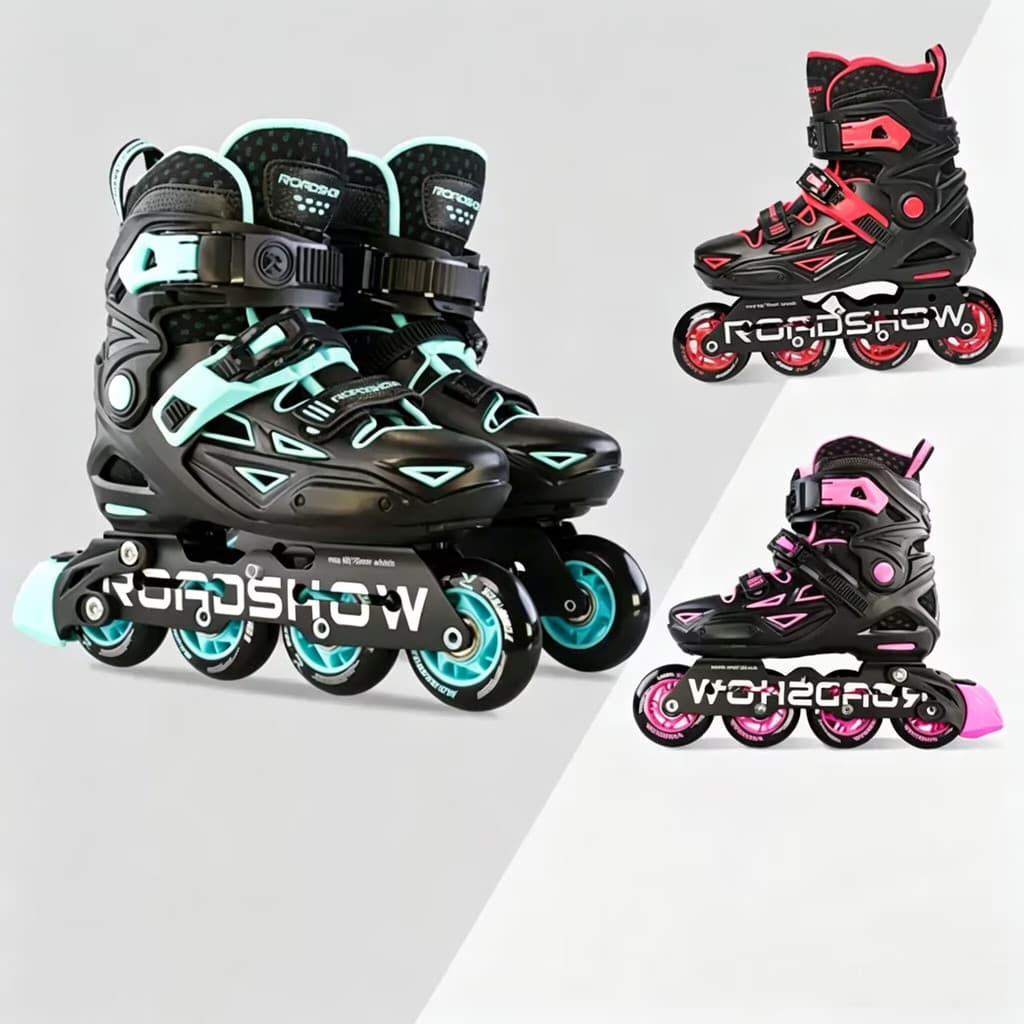 Lexiu RX1GT Patins Profissionais para Crianças Iniciante Terno Patins Tamanho Ajustável Homens Mulheres Fantasia Patins