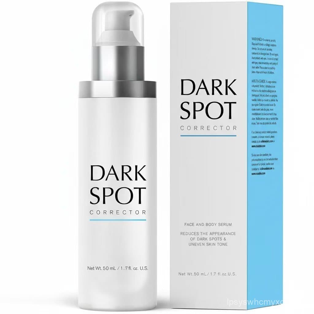 Corretor de Manchas Escuras para Rosto e Corpo: Removedor de Manchas de 50ML para Manchas da Idade, Manchas Solares, Sar
