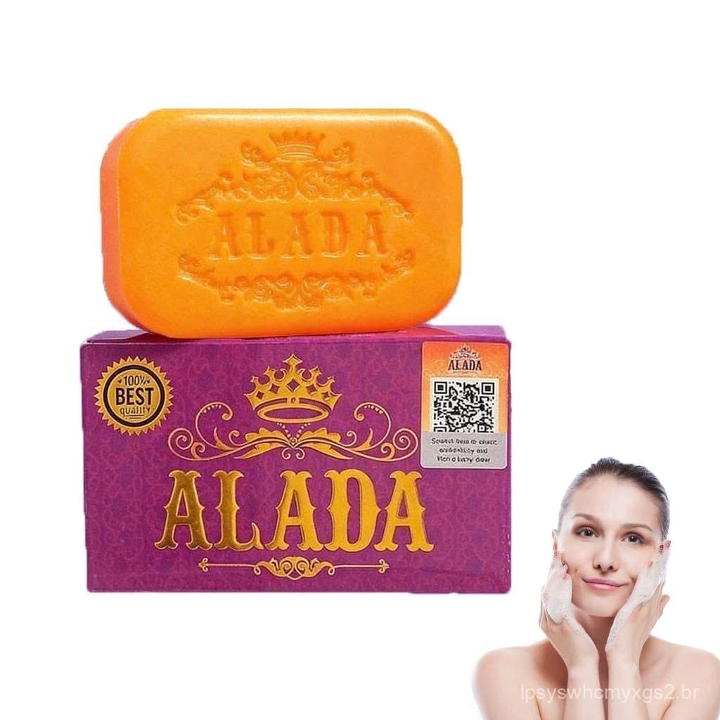 Sabonete Alada, limpador diário suave e hidratante com extratos para todos os tipos de, rosto e corpo (2 unidades)