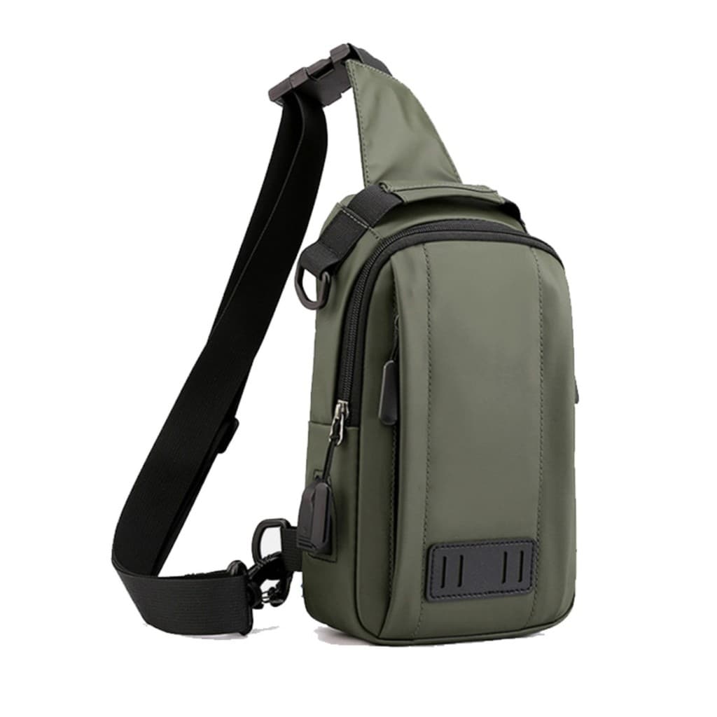 2024 novo estilo masculino saco de peito Mini pequena mochila moda simples saco do telefone móvel Casual Oxford pano sac