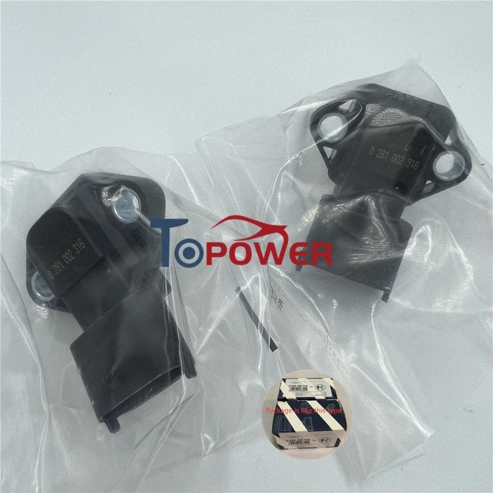 OEM Do Sensor De Mapa De Pressão Coletor De Ar De Admissão 0281002316 82017873 4893924 1698686 Para Fordd F-250 3.9 4Cil