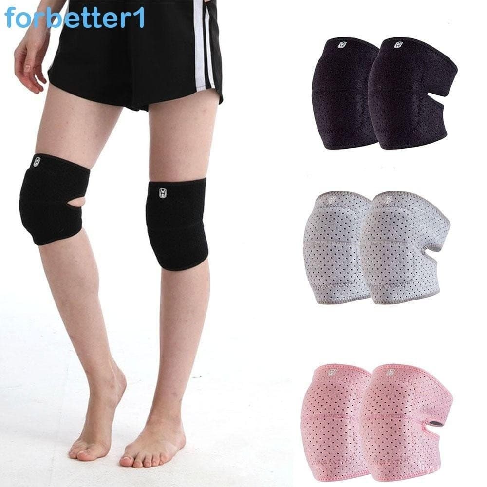 FORBETTER 1 Par De Suporte Protetor De Joelho , Joelheira De Dança Esportiva Antiderrapante De Esponja , Joelheiras Maci